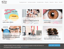 Tablet Screenshot of optikavisual.com